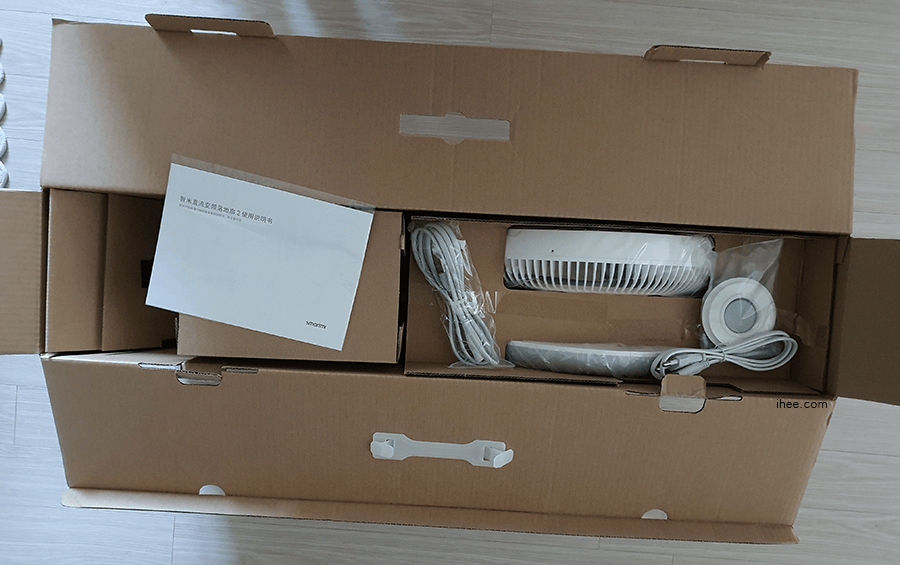 샤오미_선풍기_개봉