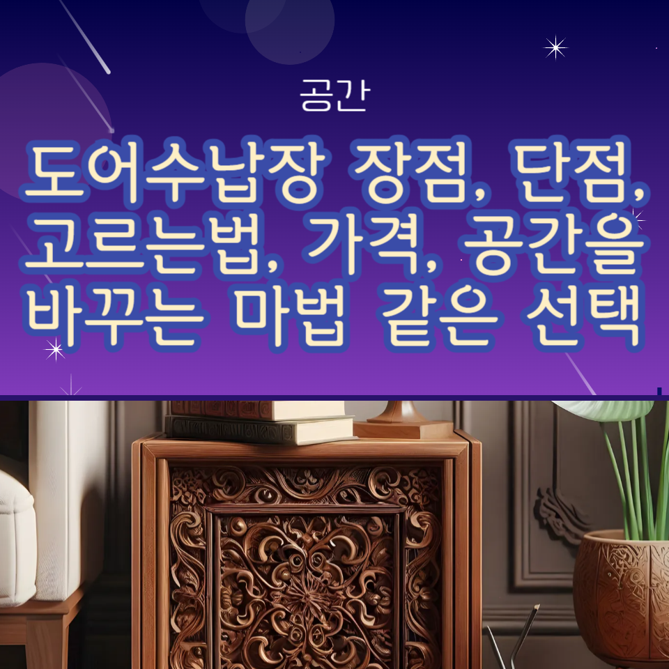 도어수납장 장점, 단점, 고르는법, 가격, 공간을 바꾸는 마법 같은 선택