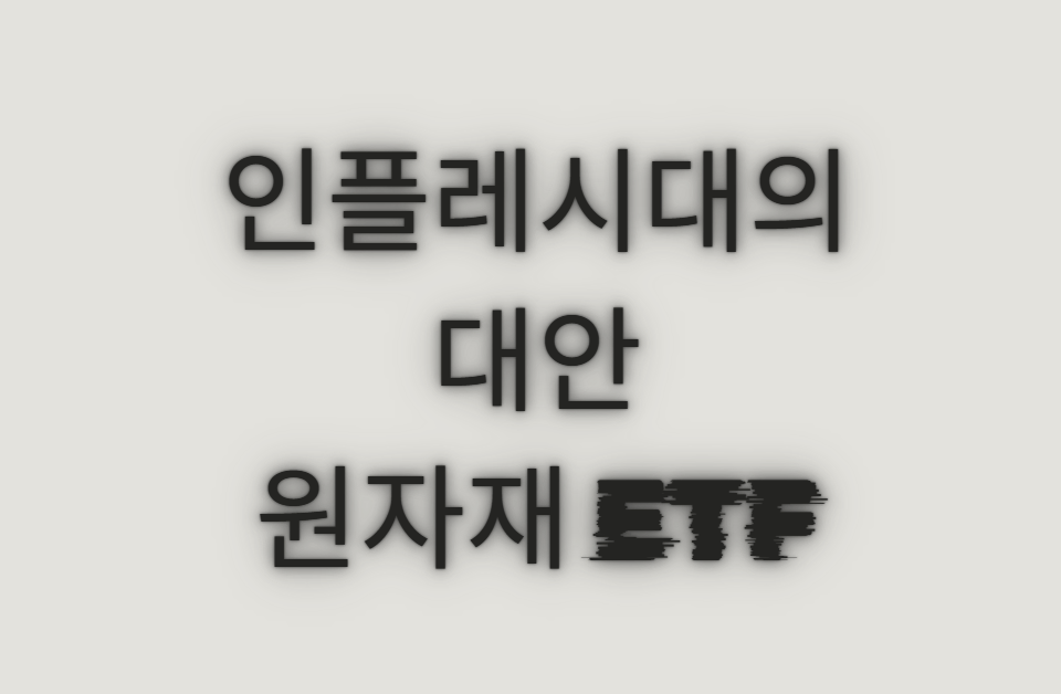 인플레시대의 대안 원자재 ETF