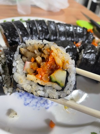 1500원 둘둘이김밥
