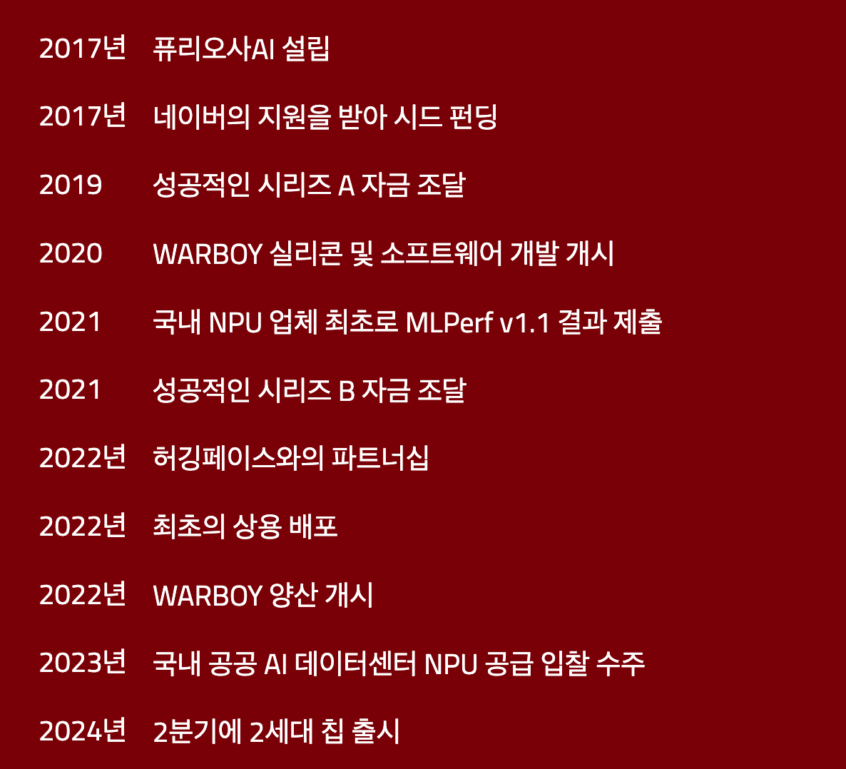 퓨리오사AI 약력