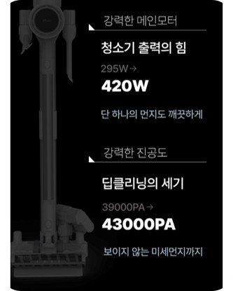 차이슨 ALLNEW 2200+ 흡입력·사용시간·소음