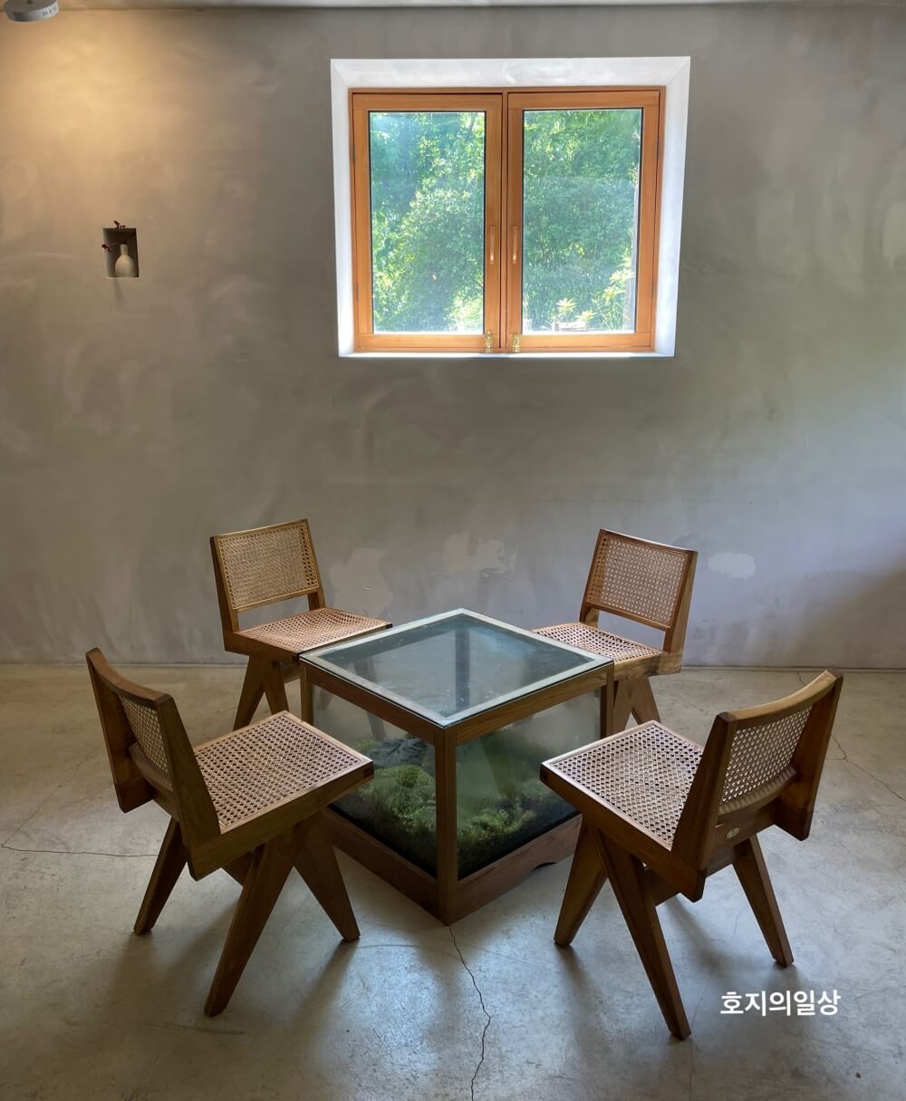 홍천 카페 맛집 러스틱 라이프 - 4인석