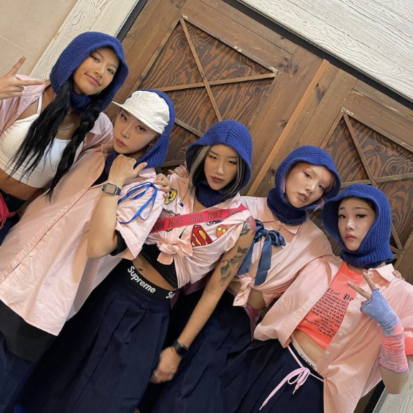 레이디 바운스 멤버 놉, 베씨, 비기, 나로, 카프리 소개 : 스우파 2