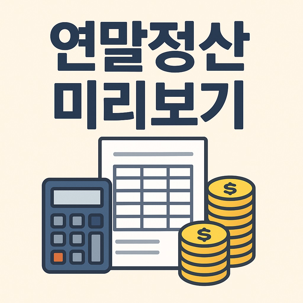연말정산 미리보기 서비스 기간