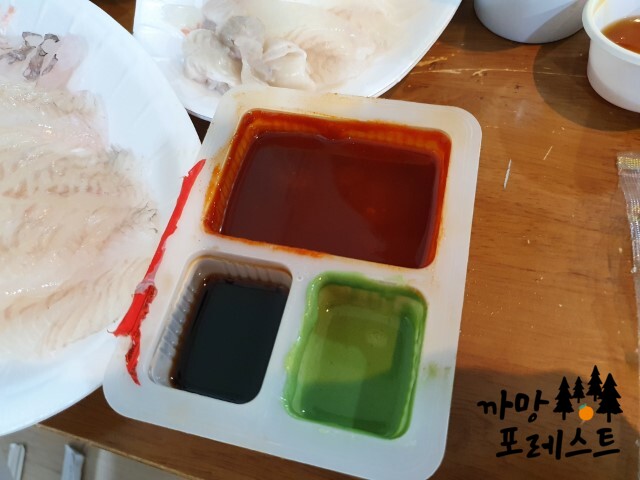 강릉 도마횟집 반찬