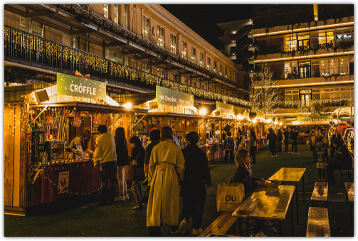 후쿠오카 크리스마스 마켓 위치 일루미네이션