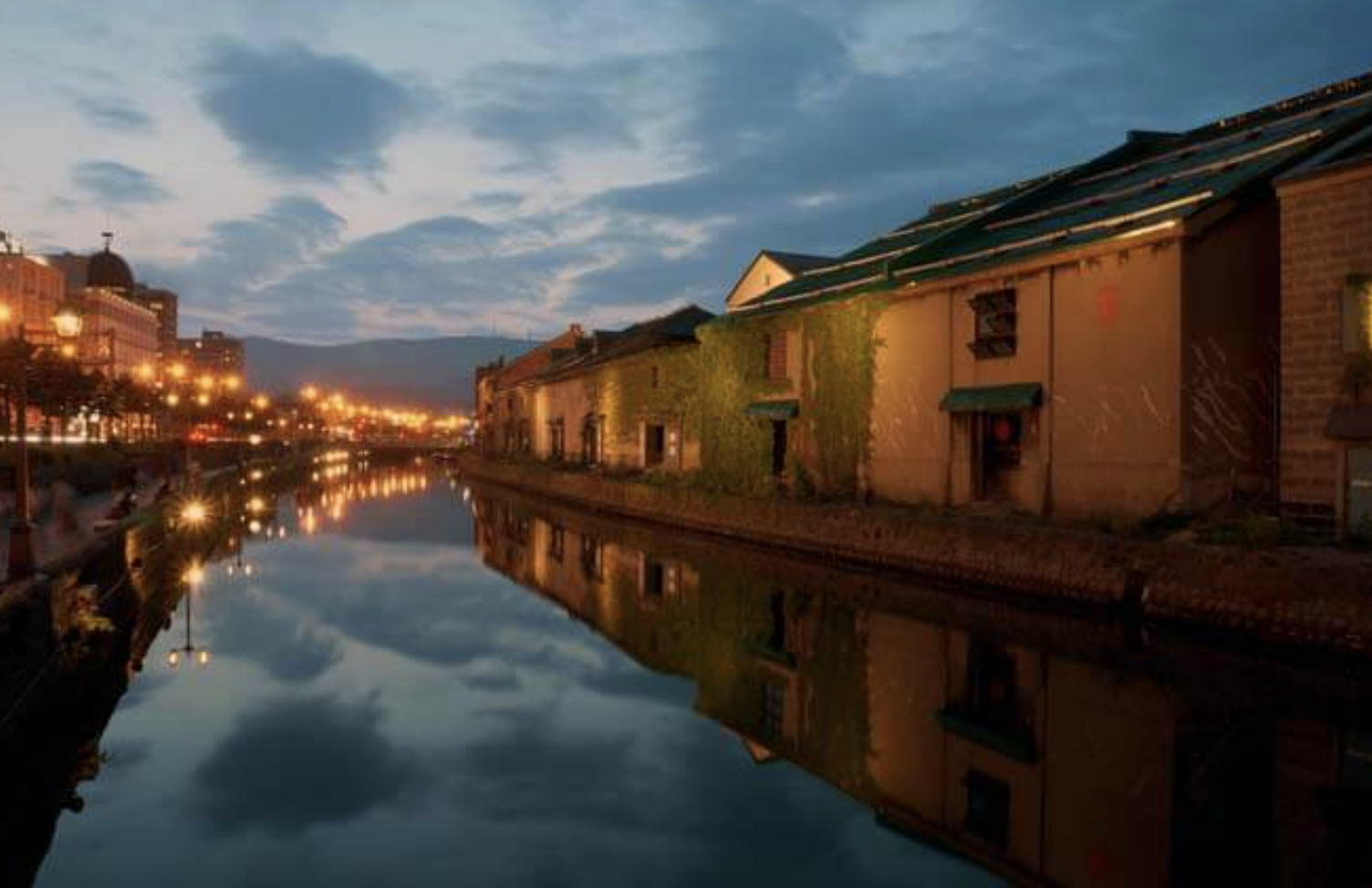 훗카이도 vs 오키나와 여행 (오타루 운하) 관련 사진