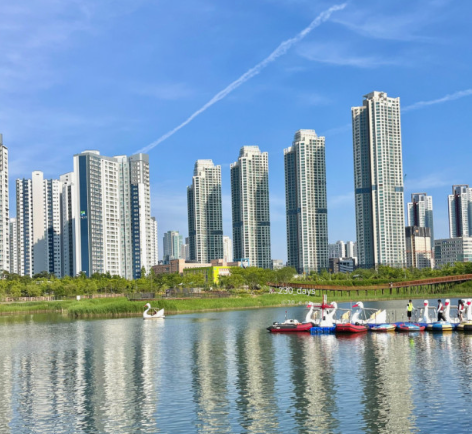 청라호수공원 사진