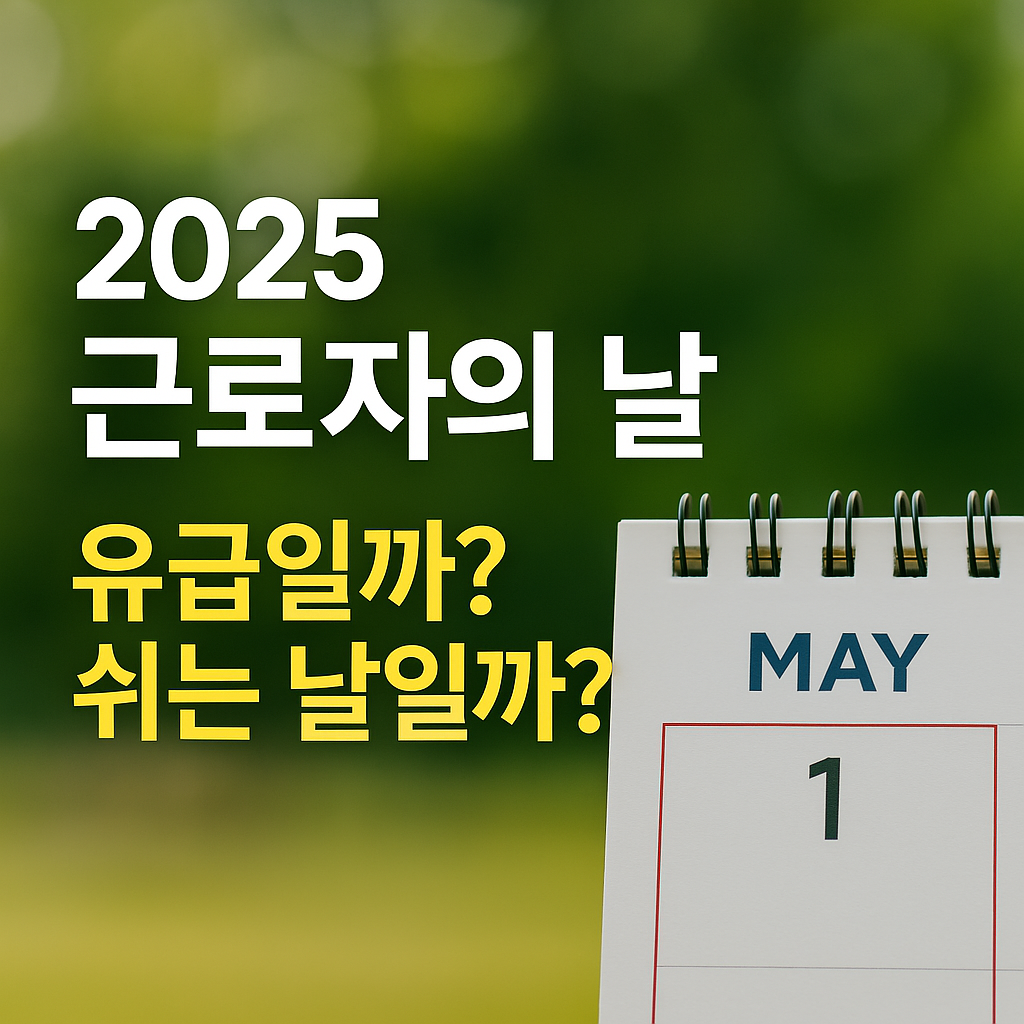 2025 근로자의 날
