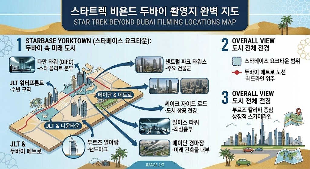 스타트렉 비욘드 두바이 촬영지