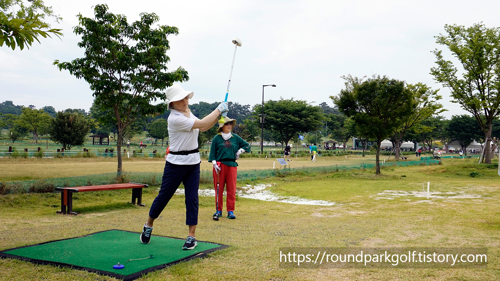 라운드 파크골프 동호회 부여 백마강 파크골프장 정모