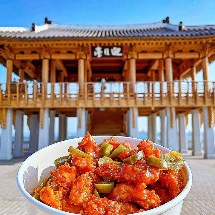 전국 택배 주문 구매 국내 최초 시금치 닭강정 치킨 포항초 닭강정 포항 맛집 추천 생방송투데이 맛의 승부사
