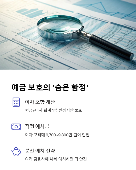 예금 보호의 숨은 함정