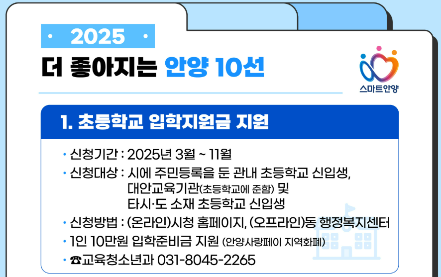 초등학교 입학지원금