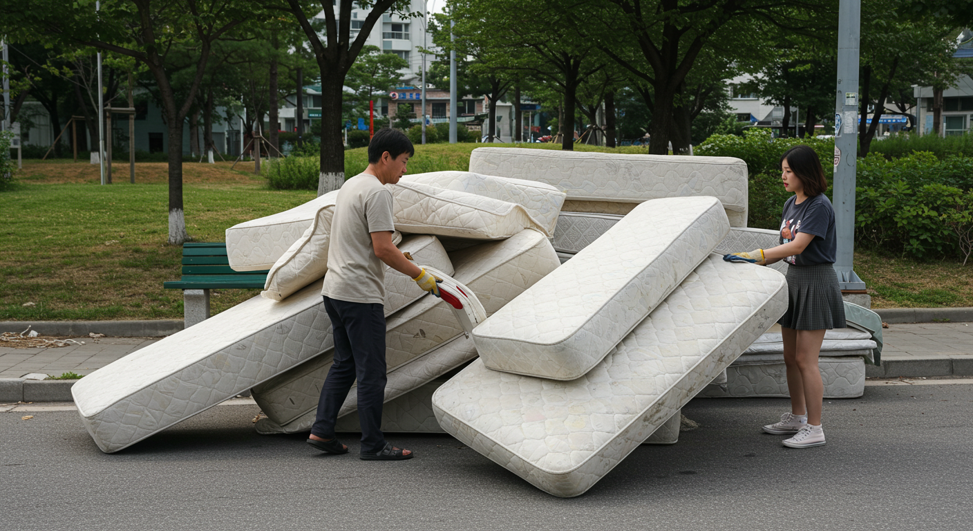 매트리스 버리는 방법