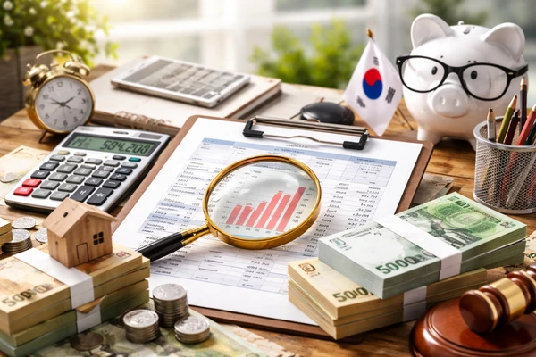 과세표준 확인 장면