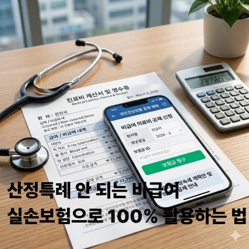 2026 실손보험 청구 전략: 산정특례 비급여 항목과 4세대 할증 관리