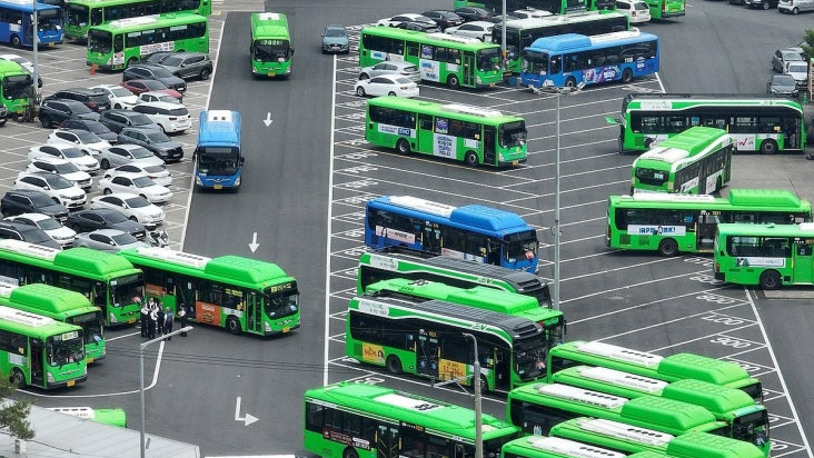 서울 시내버스 오늘 첫차부터 파업 돌입