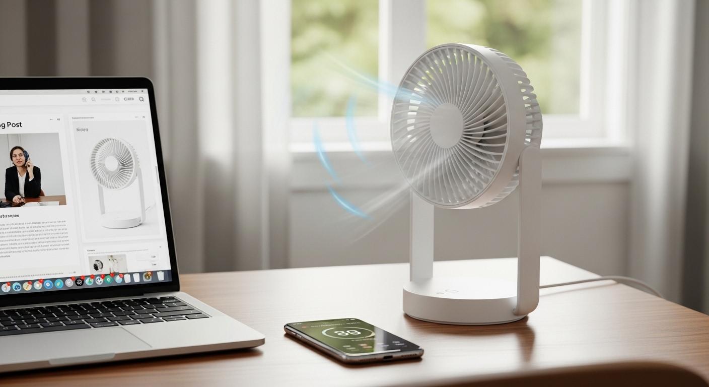 바람 사각지대 무선 선풍기 내돈내산 후기