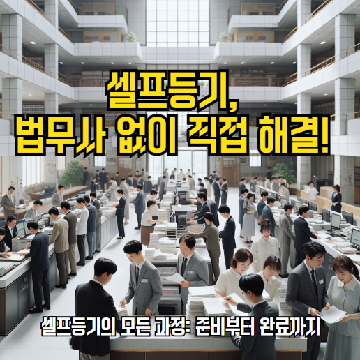 셀프등기하는 방법
