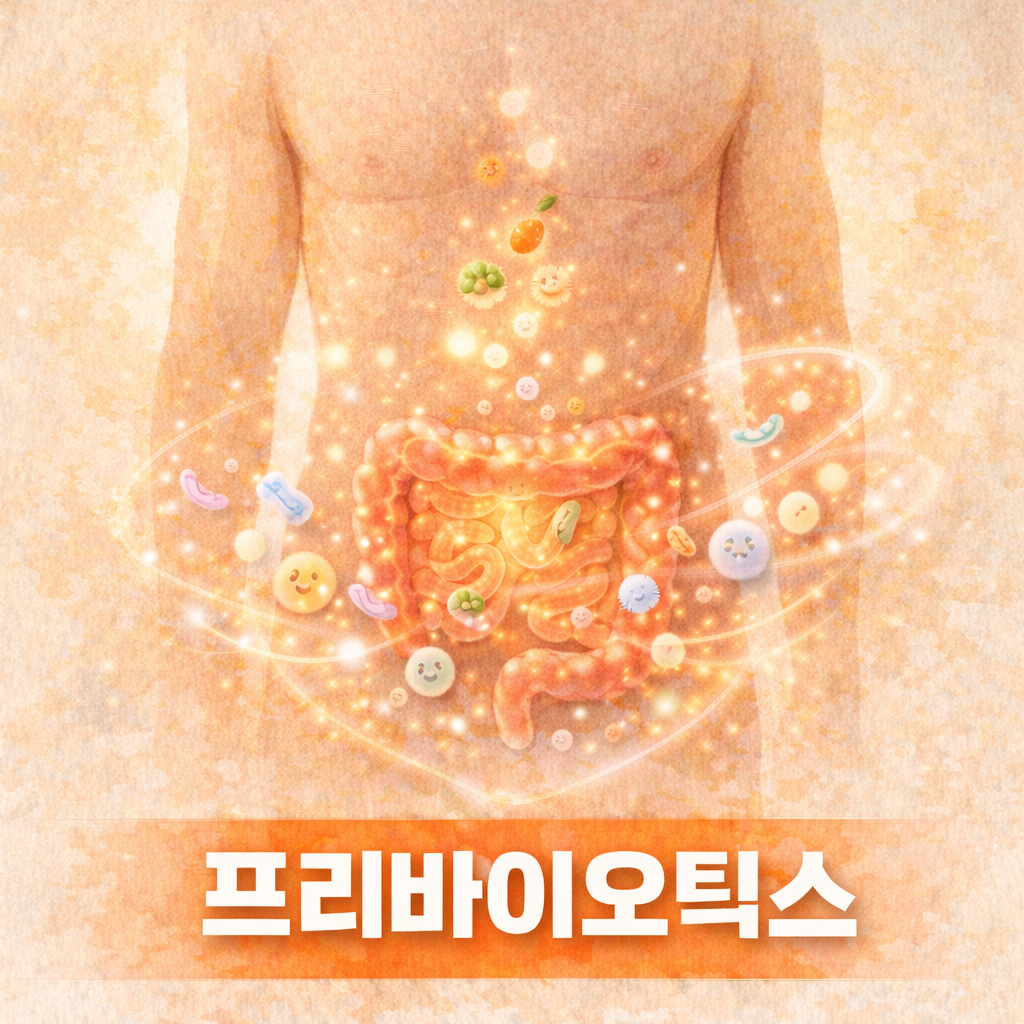 미생물이 먹이로 균형있게 성장한다.