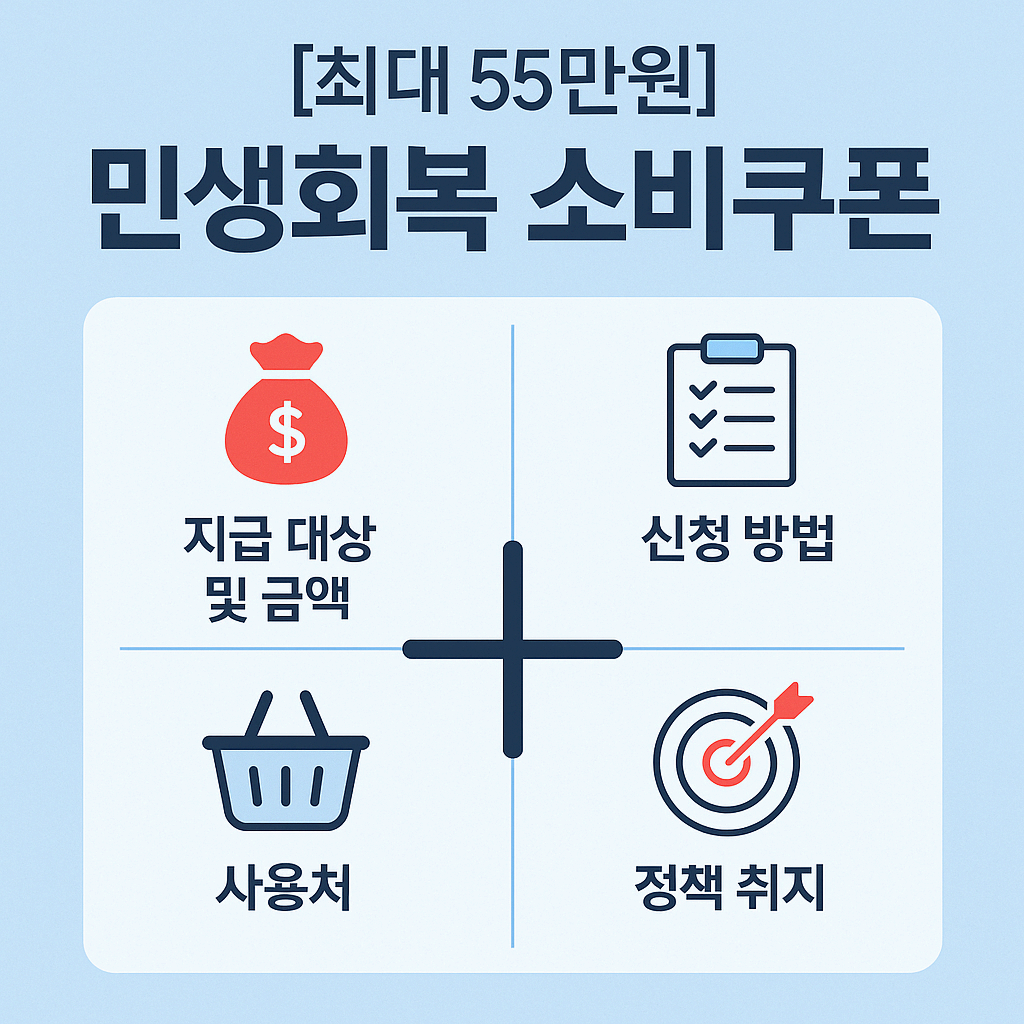민생회복 소비쿠폰