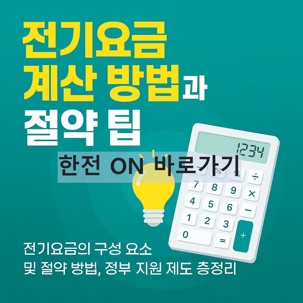전기요금 계산방법