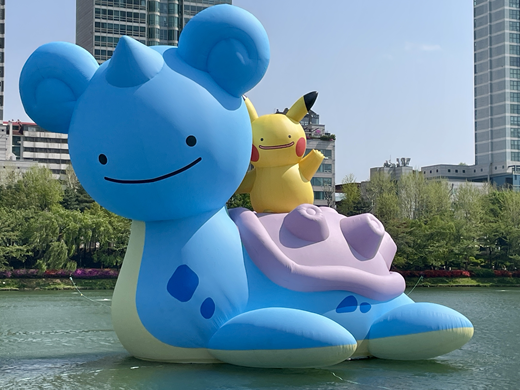 석촌호수 메타몽