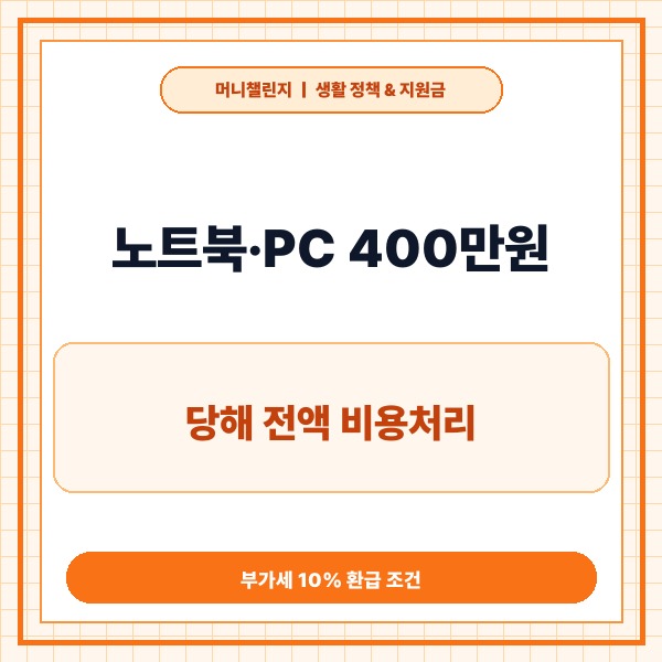 개인사업자 노트북&middot;컴퓨터 경비처리｜부가세 공제와 즉시상각 조건 및 필요경