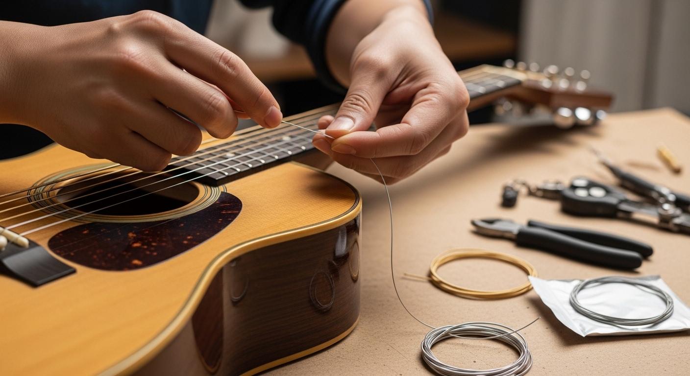 기타 줄 교체법