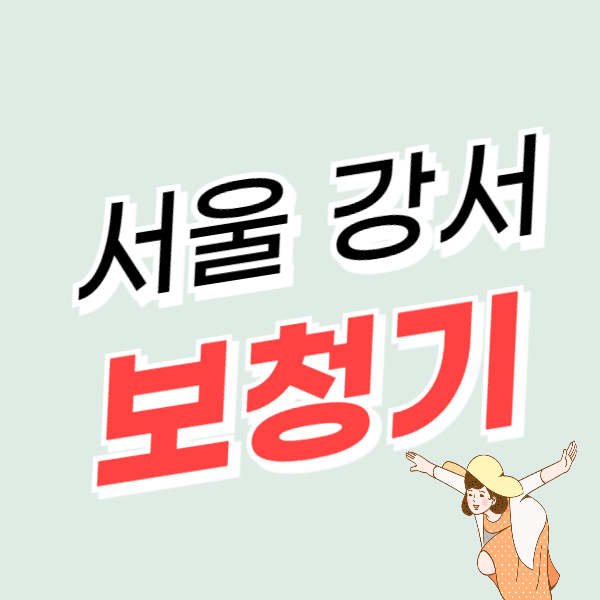 서울 강서구 보청기 가격 비교 잘하는 센터 추천 싼 곳 지원금/할인