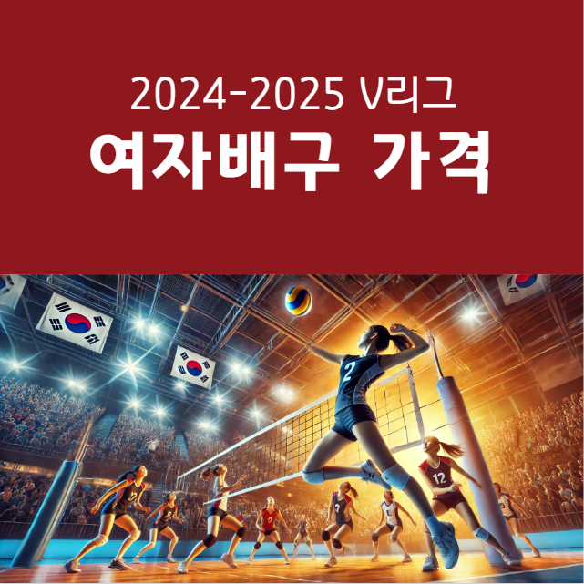 여자배구 티켓 가격 구단별 할인받는 법