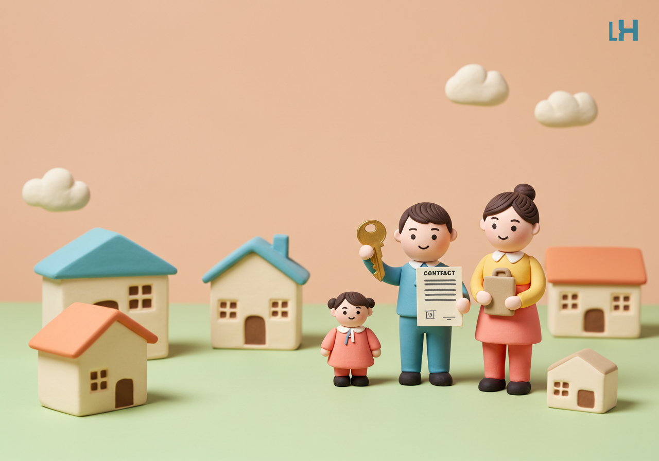 LH 전세임대주택 신혼 신생아 다자녀 조건 비교