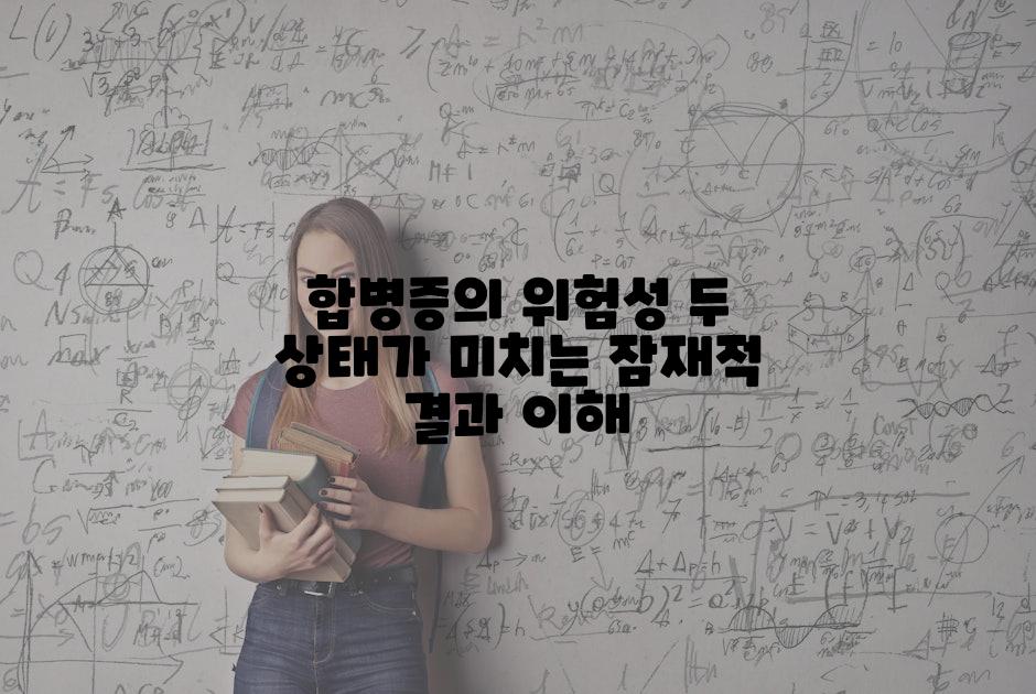 합병증의 위험성 두 상태가 미치는 잠재적 결과 이해