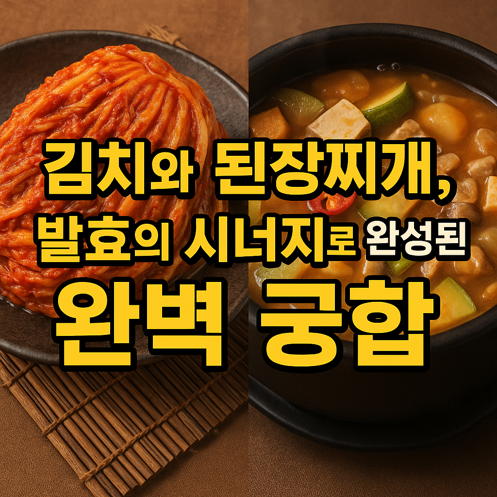 김치와 된장찌개