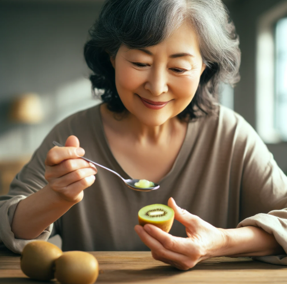 수면에 도움되는 키위