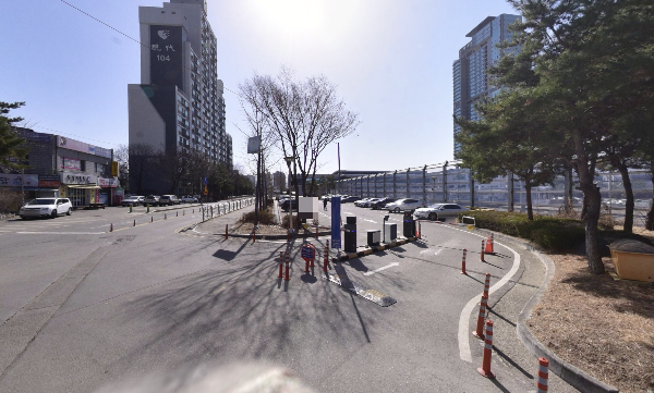 양평역 제2주차장 입구