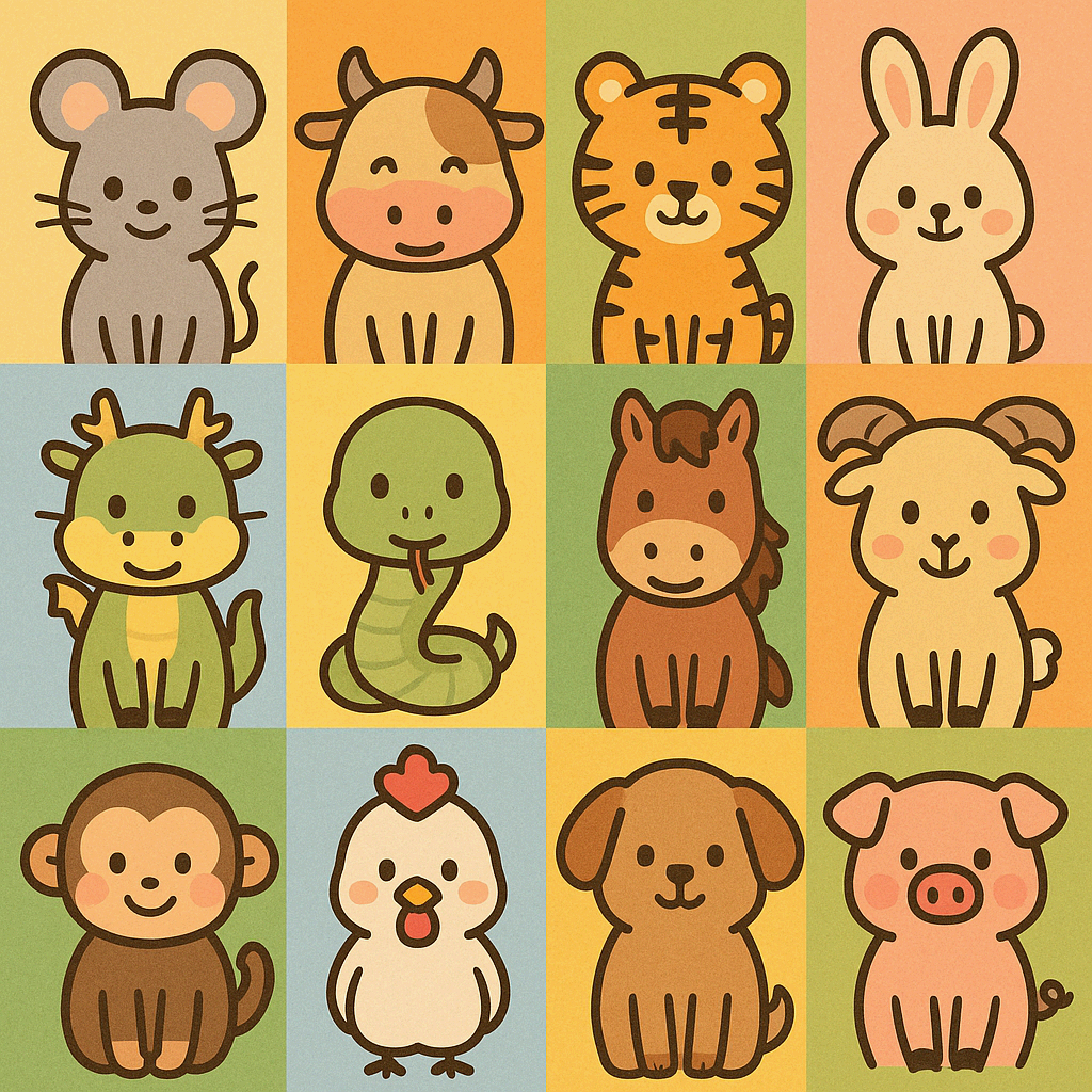 2025년 8월 5일 띠별 운세 12띠 연도별 현실 조언 & 행운 컬러·방향