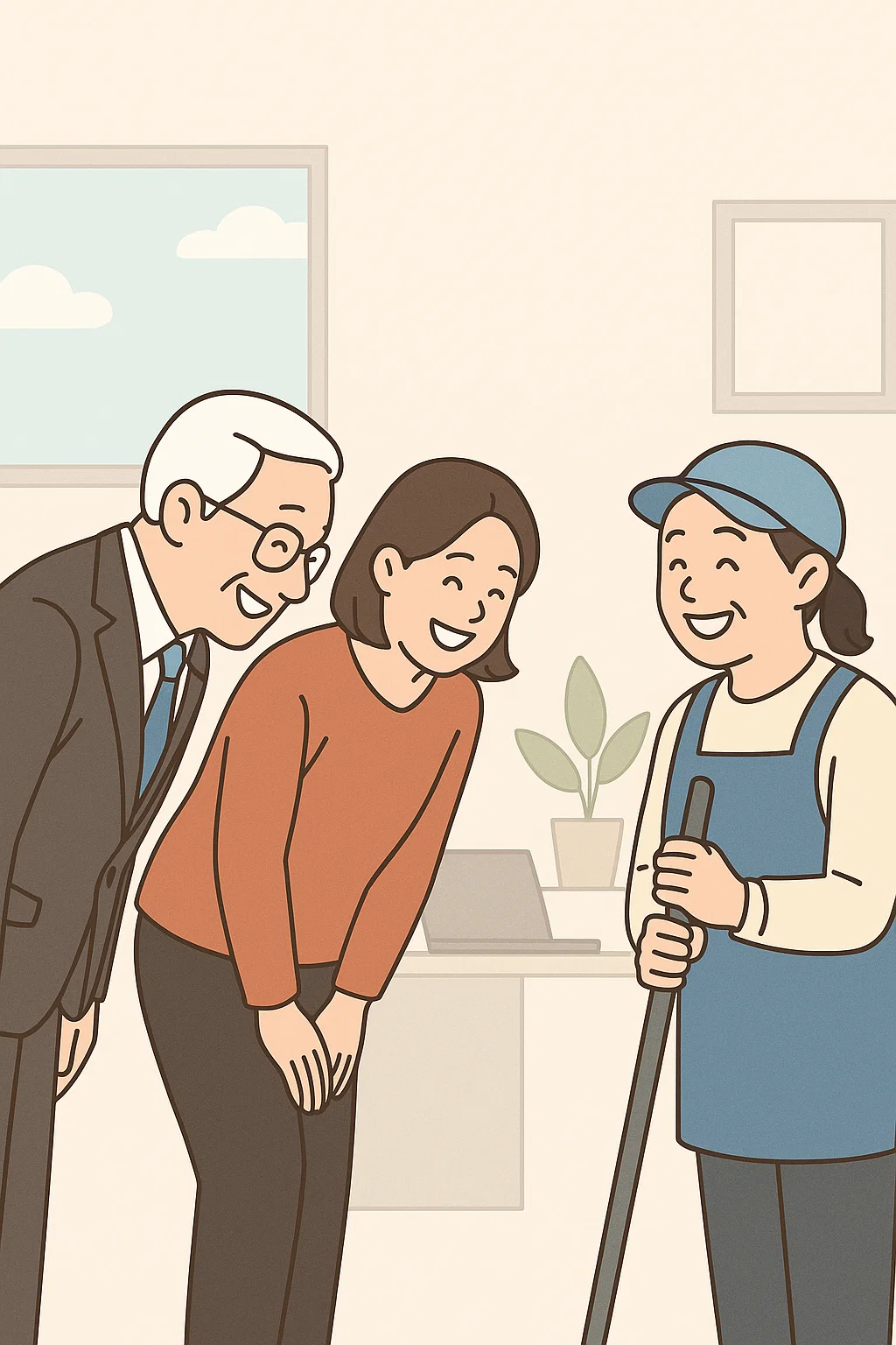 서로 존중하는 사업주와 근로자