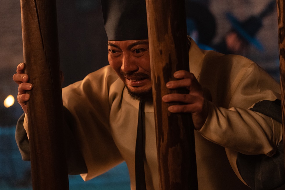 보는내내 이사람 개그맨 황제성인가 아닌가? 혼돈이였지만, 이분은 만식역할을 맞은 박명훈 배우였다. 사진 출처 롯데시네마