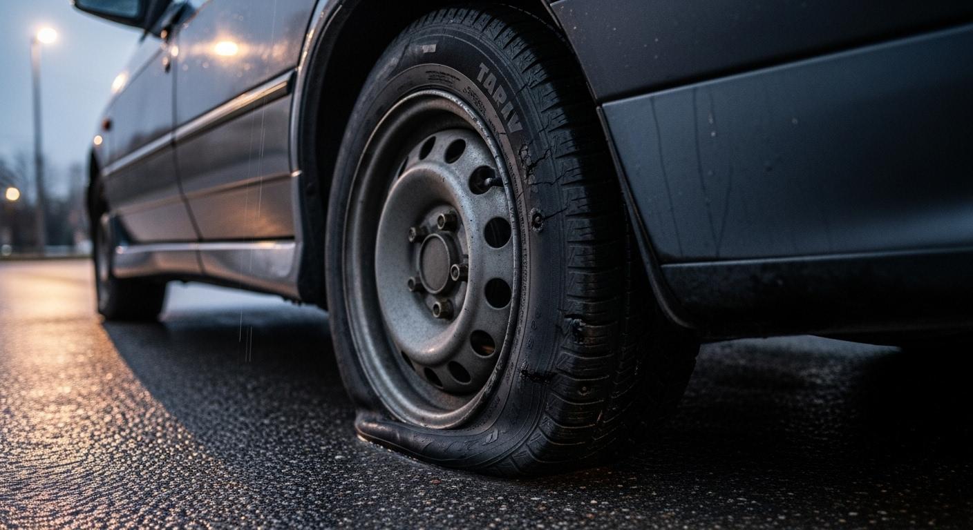 자동차타이어펑크 꿈