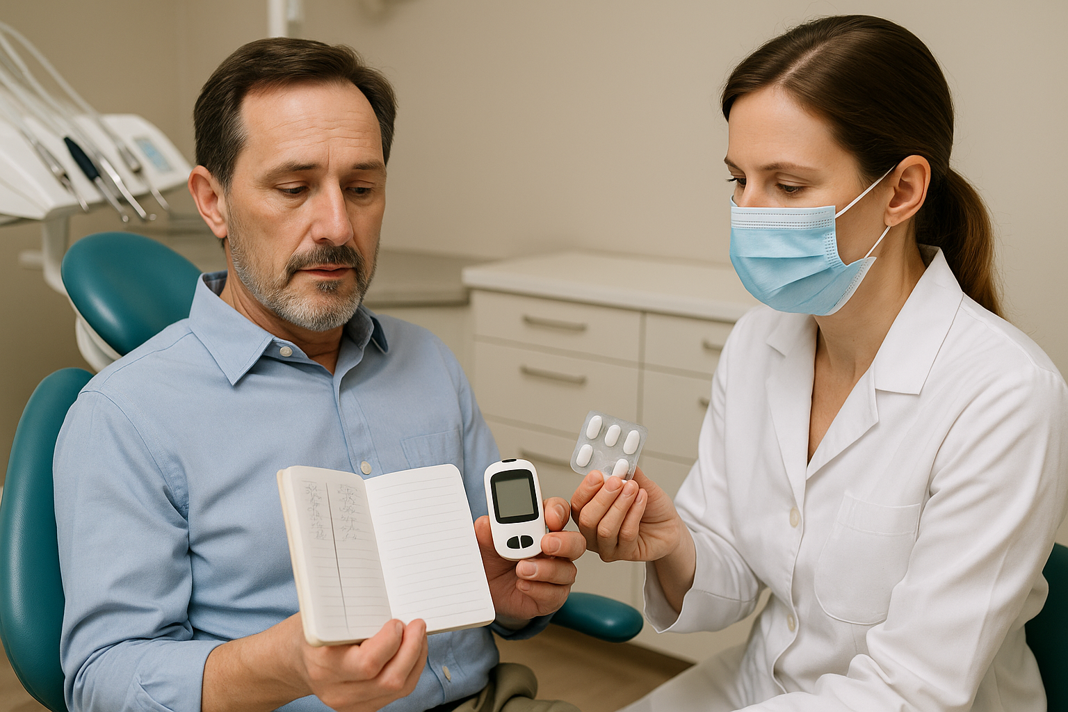 당뇨 환자가 치과 치료 전 반드시 알아야 할 핵심 주의사항 관련 사진