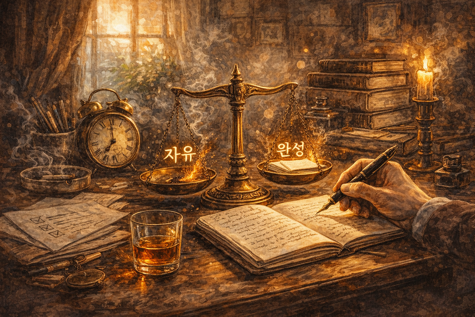 예술가의 루틴, 한 잔의 의식이 만드는 집중의 구조 이미지