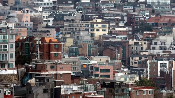 서울 단독주택 밀집지역 전경