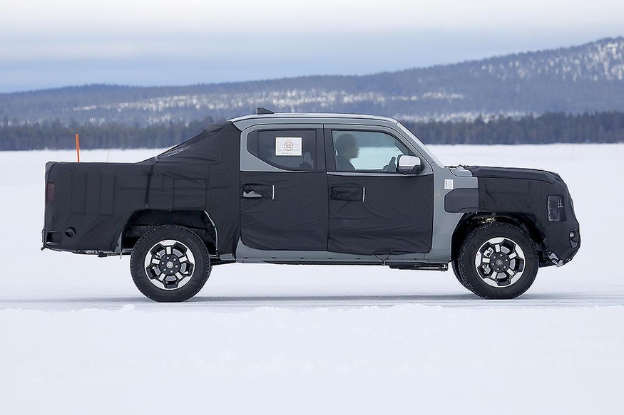 기아 프레임바디 픽업트럭 타스만 테스트카