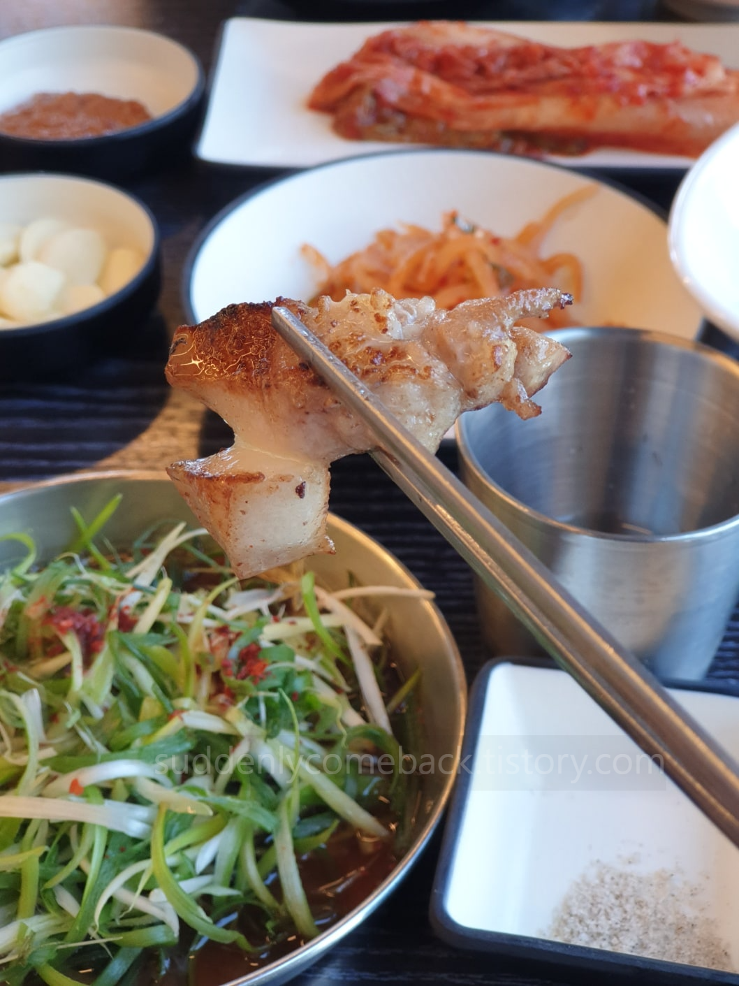 흑돼지-목살-한점