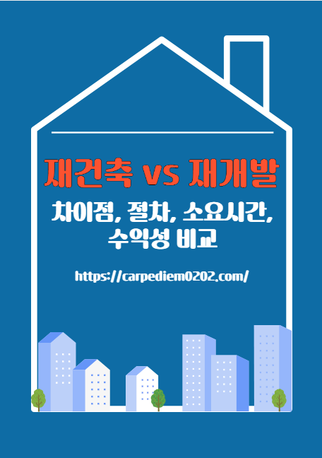 재건축 vs 재개발 차이점, 절차, 소요시간, 수익성 비교, 변호사 법률 상담, 종합법률정보