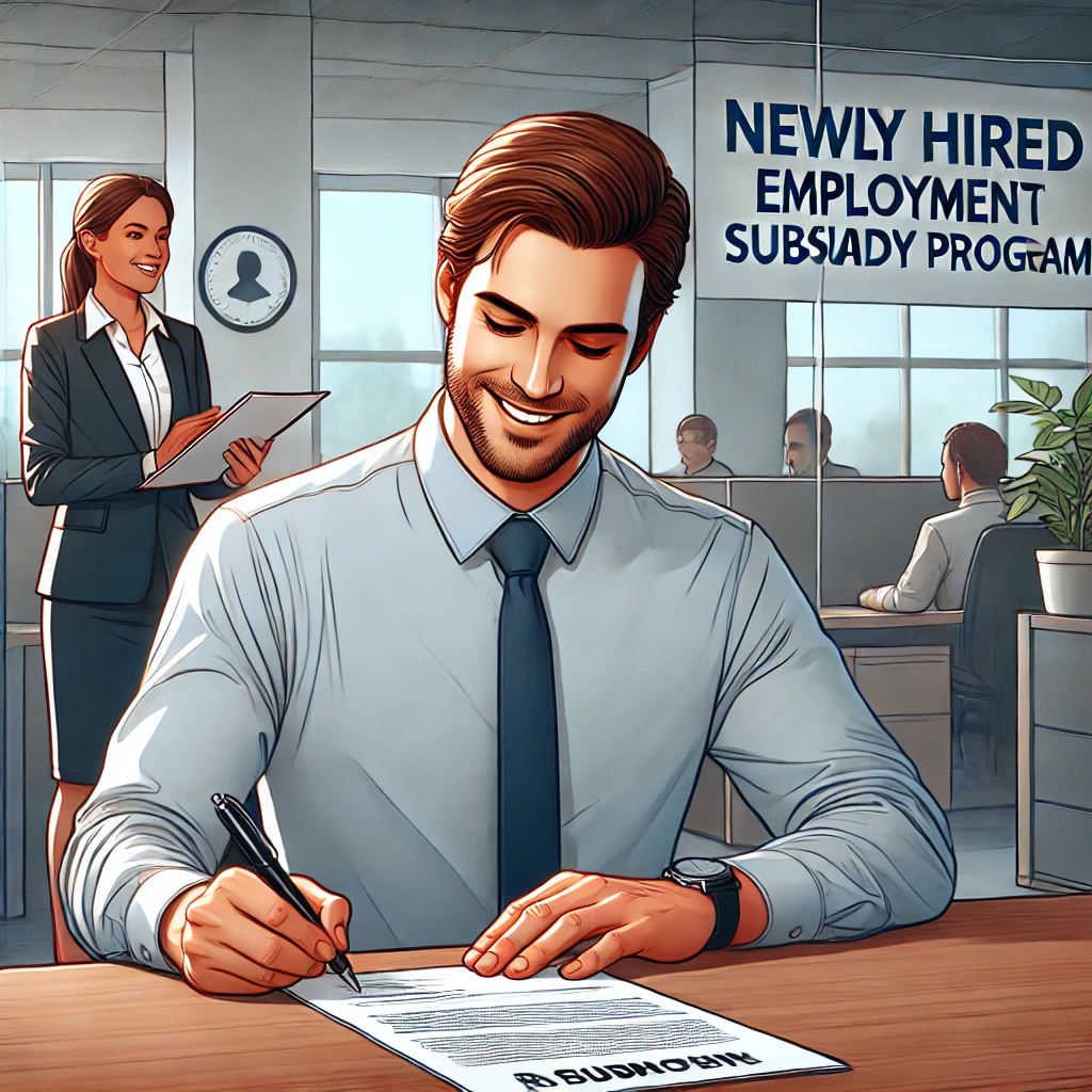 고용촉진장려금과 관련된 사진