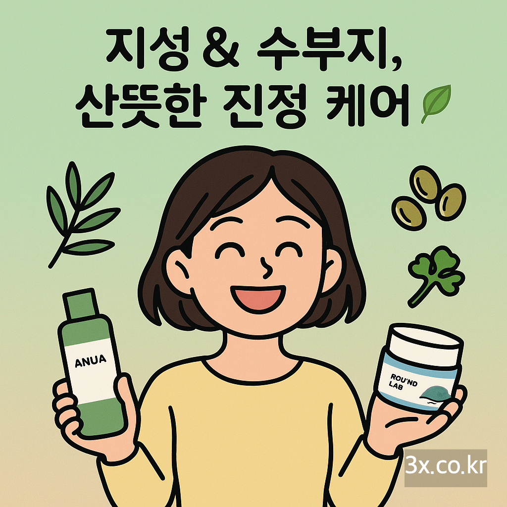 올리브영 추천템! 피부 타입별 기초 화장품 궁합 BEST 조합 (건성, 지성, 민감성)